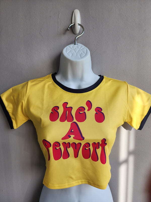 Pervert Crop Top