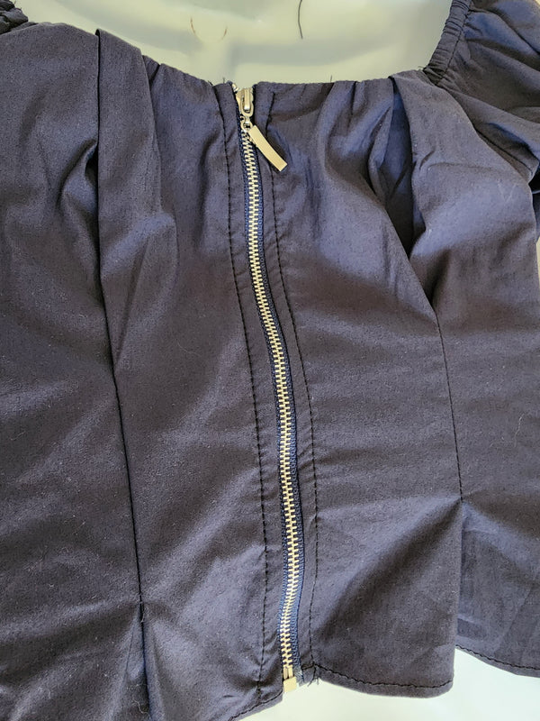 shirt crop top black