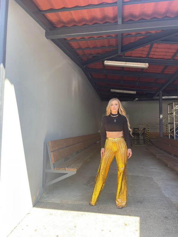 Golden Status Pants