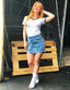 Denim Skirt