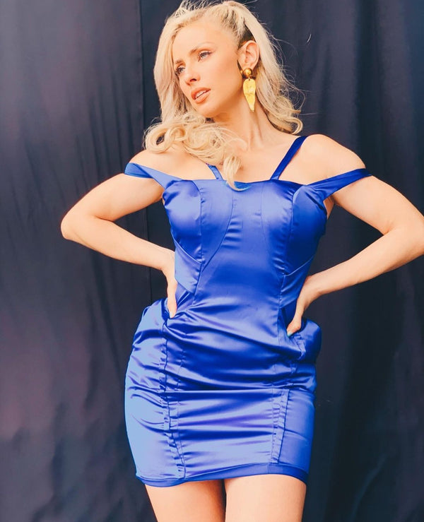 Mini Dress Blue