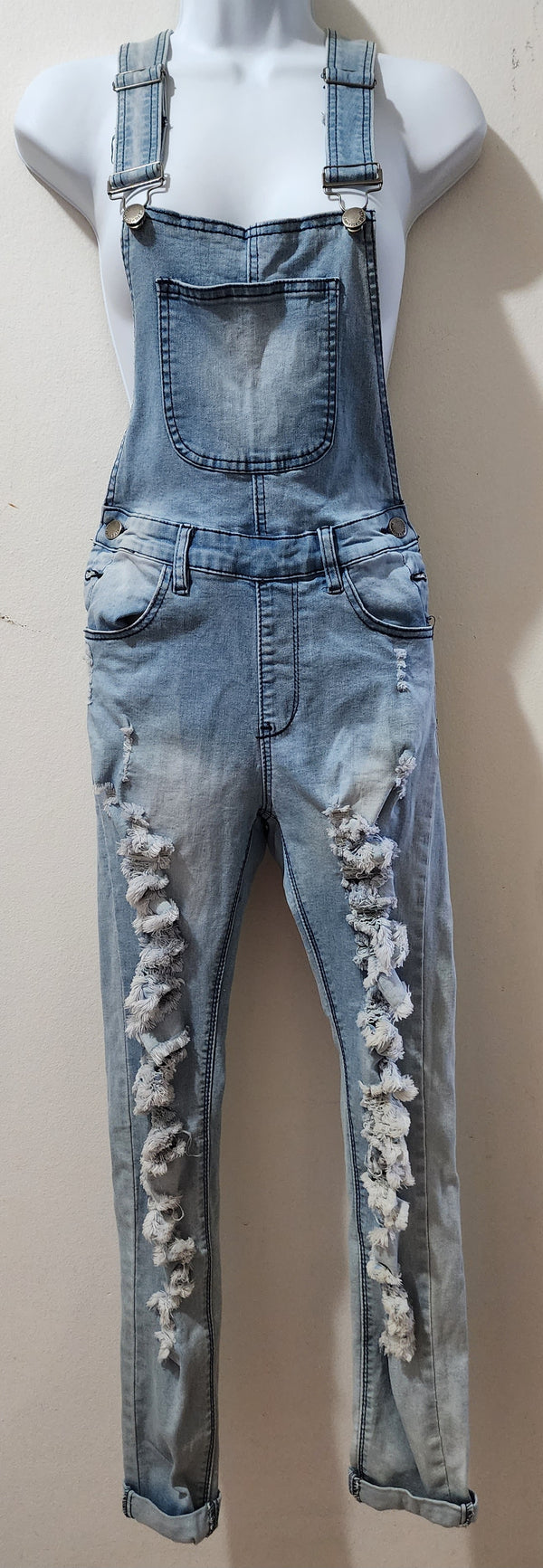 Distressed Ripped Jump$uit